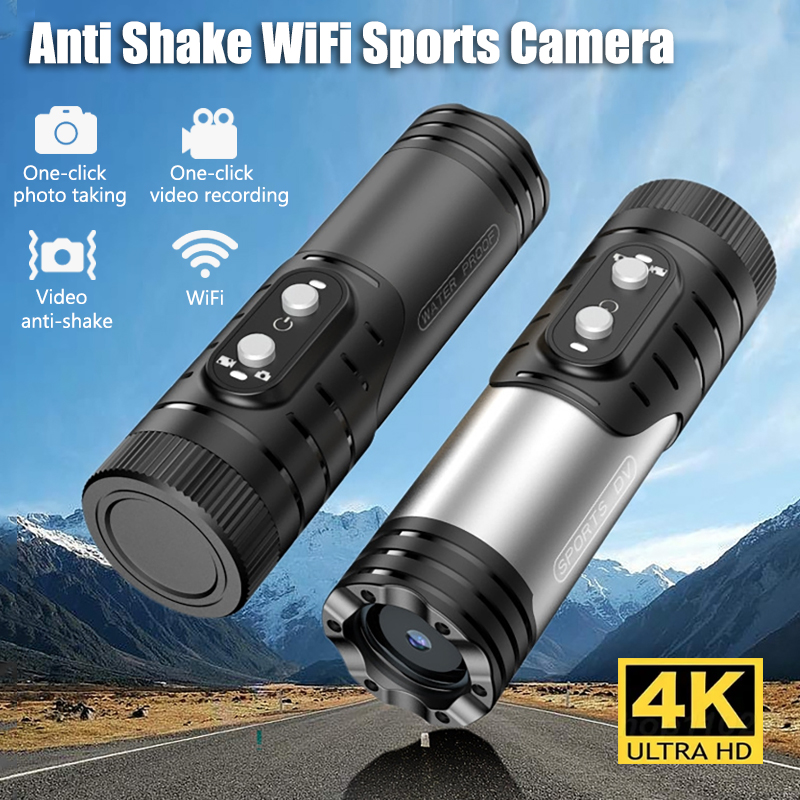 Photographic Memory - Cámara portátil 4K Full HD Wifi,