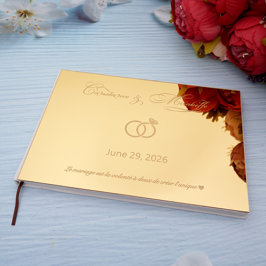 Photography Book - Libro de visitas personalizado para boda,