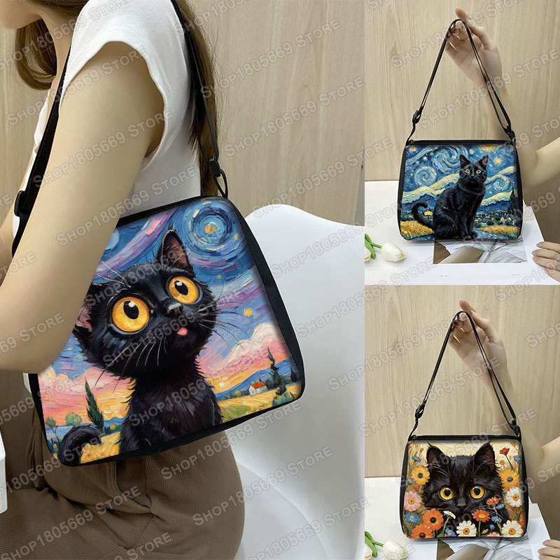 Photography Geometry - Pintura al óleo Van Gogh, bolsos