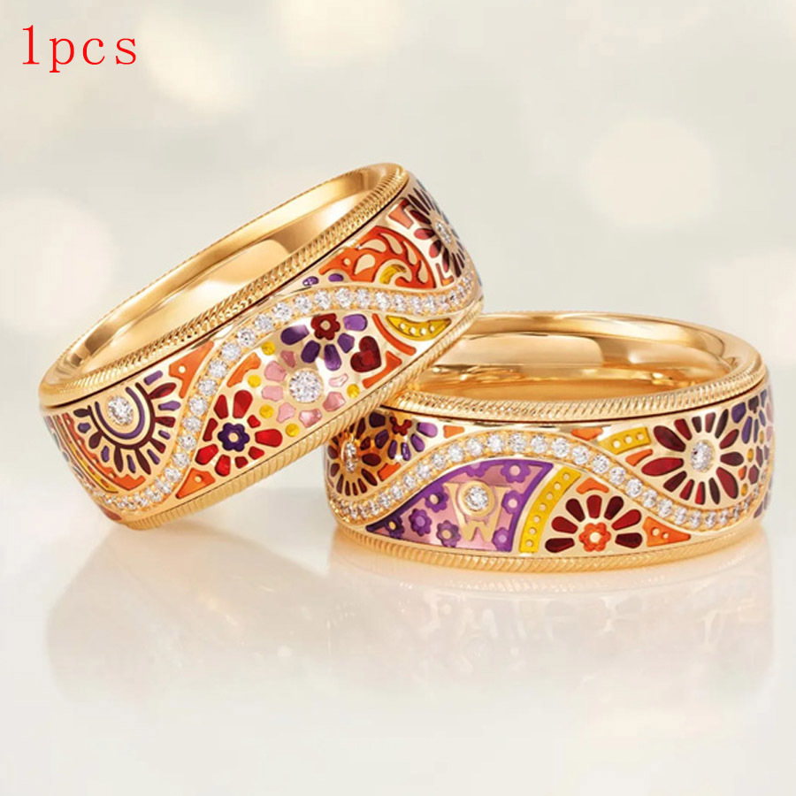 1 unidad. Anillo femenino con  - Photography Geometry reseña y precio