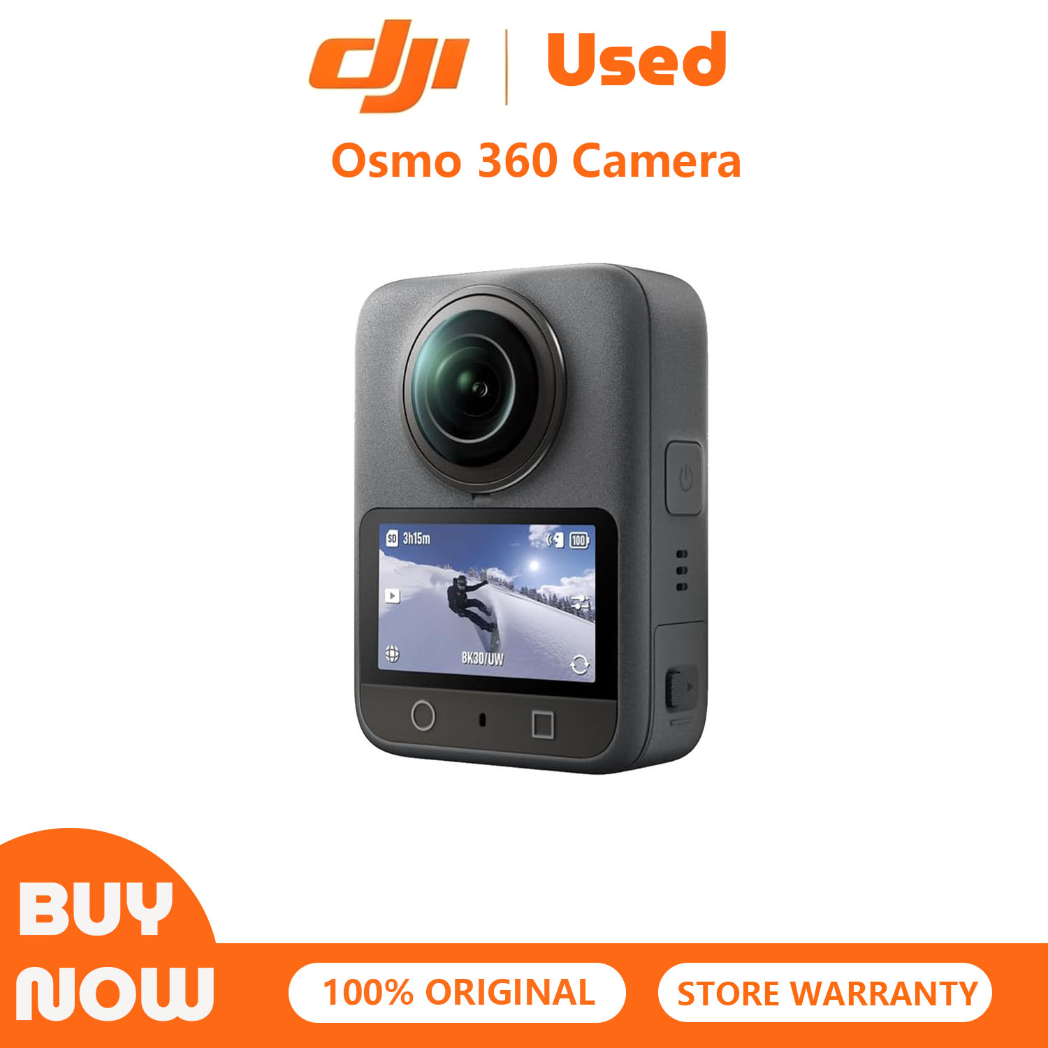 Cámara DJI Osmo 360 Usada Reac - Photographic Memory reseña y precio