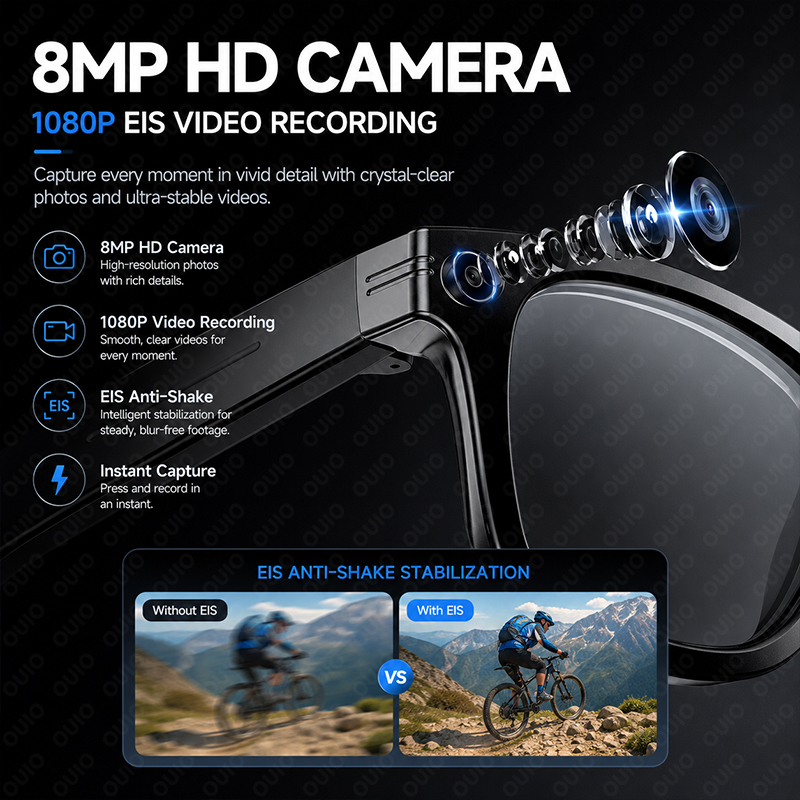 Gafas Inteligentes con IA, Cám - Photography Japanese reseña y precio